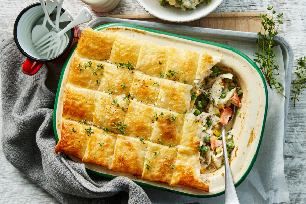 Creamy Chicken Pie Recipe