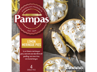 Pampas Pie Lemon Meringue 400 g