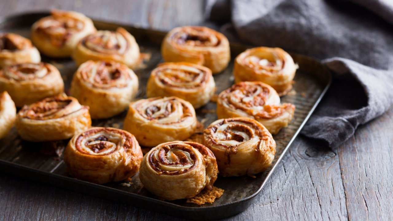 Cheese & Vegemite Scrolls