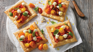 Caprese Tarts