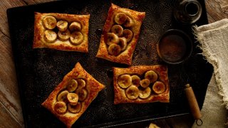 Banana & Maple Syrup Tarts